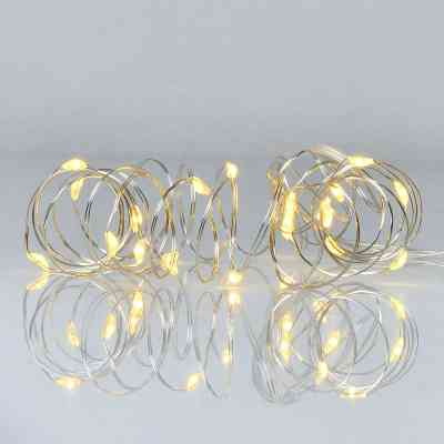 Гирлянда YES! Fun Нить на медной проволоке 20 LED Желтая 2 м Статичная На батарейках (975023) Винница