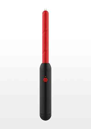 Електростимулятор Стік Taboom Prick Stick Electro Shock Wand червоно-чорний, 34 см Sex Aura Київ