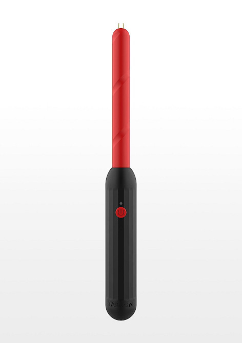 Електростимулятор Стік Taboom Prick Stick Electro Shock Wand червоно-чорний, 34 см Sex Aura Київ - фото 2