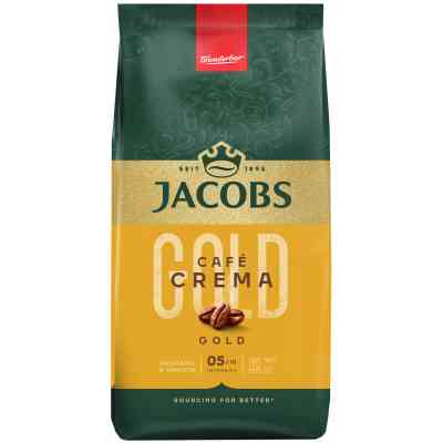 Кофе Jacobs Crema Gold в зернах 1 кг (8711000539217) Винница
