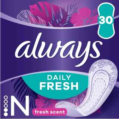 Ежедневные прокладки Always Daily Fresh Normal Свежий аромат 30 шт. (8700216461818) Винница