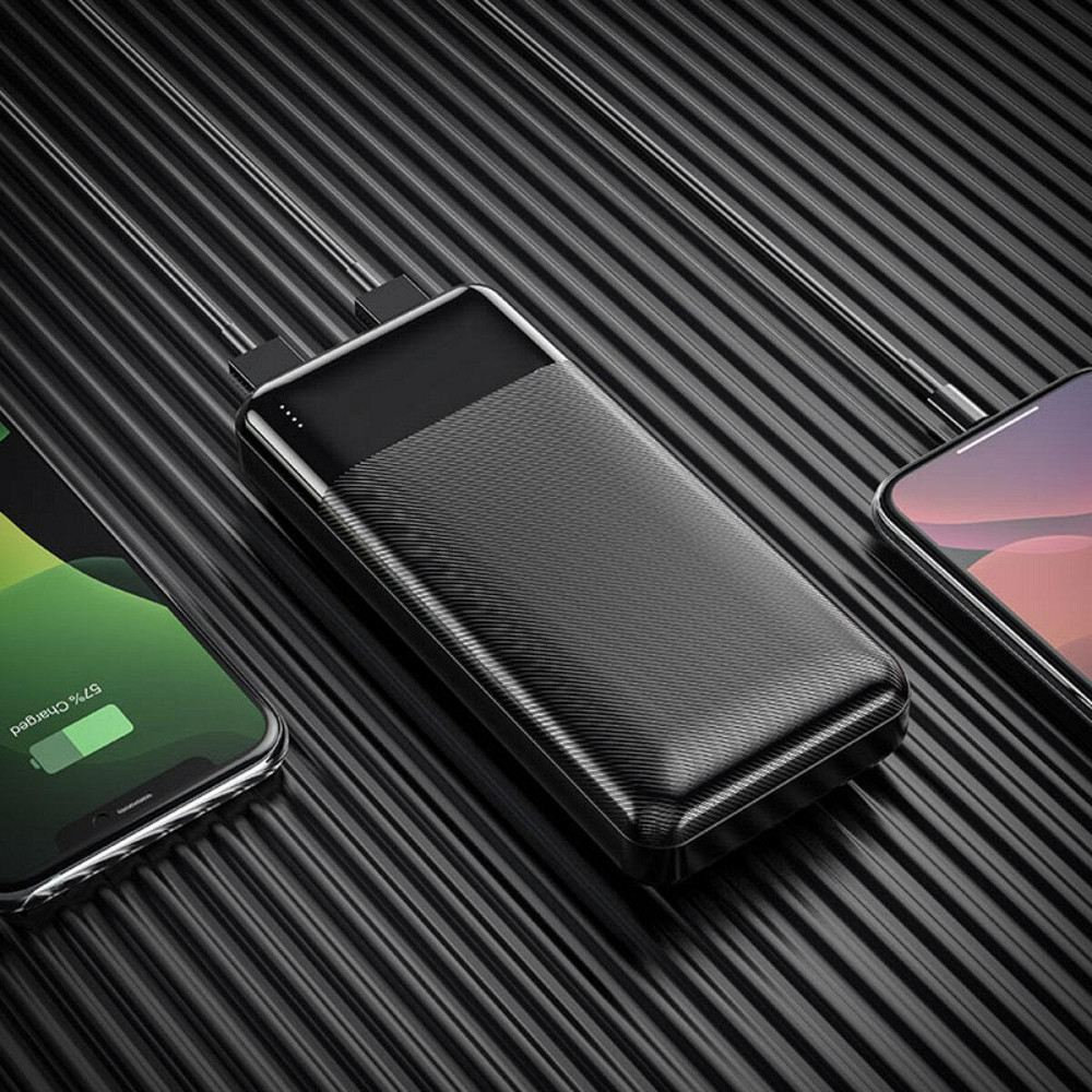 Павербанк 20000 mAh HOCO J72A Easy travel чорний power bank повербанк Одеса - фото 10