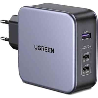 Зарядний пристрій Ugreen 3xUSB 140W (2хUSB-C+USB-A) Gan CD289 with C to C Cable 1.5m (90549) Вінниця
