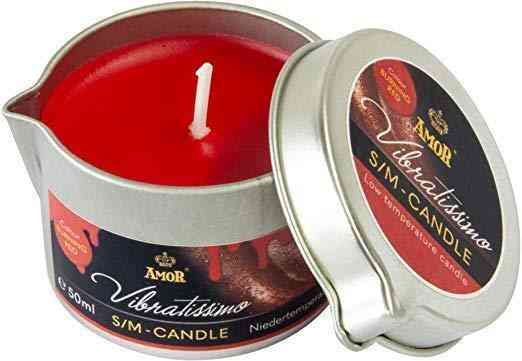 Массажная свеча - Vibratissimo Burning Red, 50 мл Sex Aura Киев