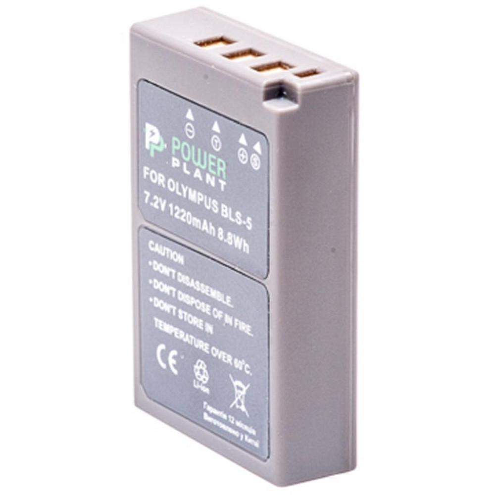Аккумулятор к фото/видео PowerPlant Olympus PS-BLS5 (DV00DV1287) Винница - изображение 1