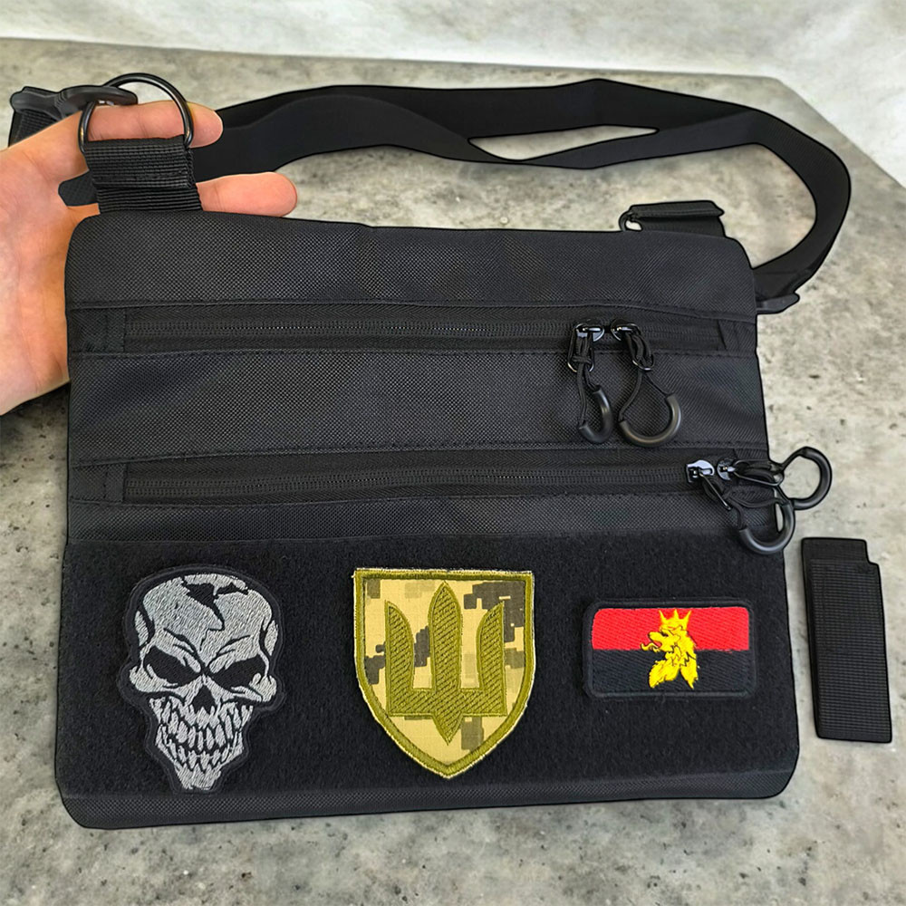 Чоловіча сумка тактична з кордури, Багатофункціональна тактична сумка натовська CK-82 Львів - фото 2