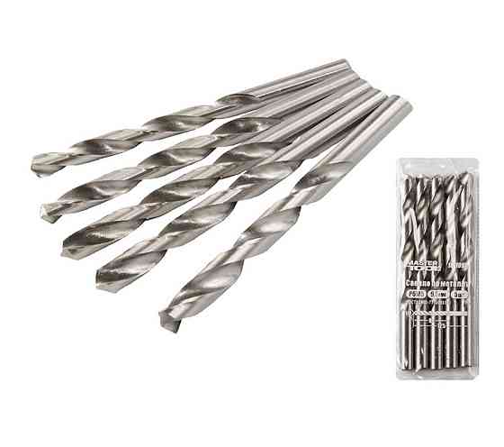 Сверло для металла MASTERTOOL HSS 9,5*125 мм WHITE 10-1095 Ровно