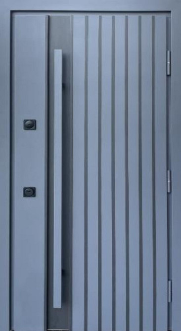 Двері вуличні серія СТРОНГ з ТЕРМОРОЗРИВОМ модель АЙРОН 960 Київ - фото 1