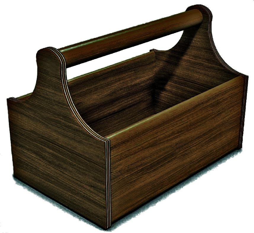 Ящик-переноска для інструментів "Наполі" капучино Миколаїв - фото 1