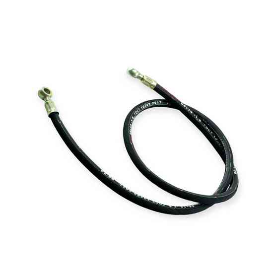 Трубка давления Т-150 КПП (L=1,2м болт 10мм штуцер, штуцер) низкого Мукачево