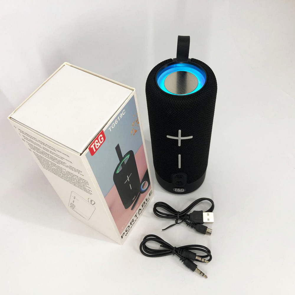 Беспроводная портативная колонка с ремешком TG619C, Блютуз колонка для улицы Активная блютуз TN-52 Львов - изображение 4
