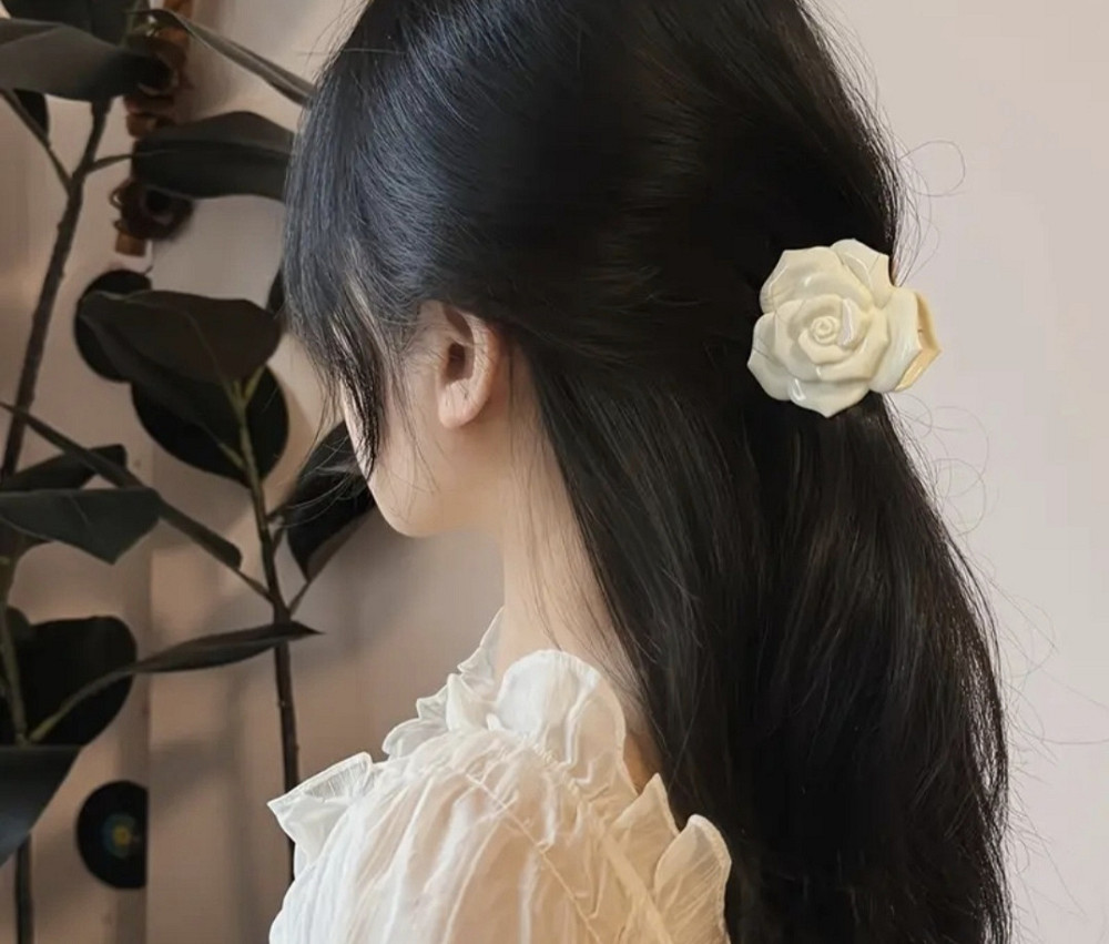 Заколка-крабік Троянда Сміла - фото 2