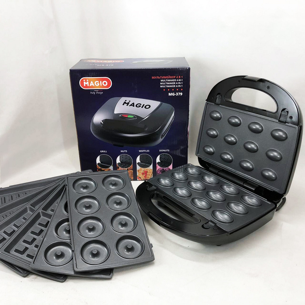 Багатофункціональна вафельниця зі змінними пластинами, Електровафельниці для кухні YR-86 Львів - фото 10