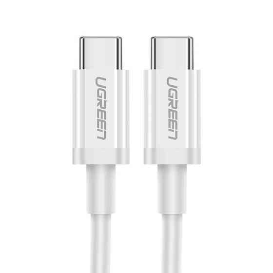 Кабель USB 2.0 Type-C M-M, 1.5 м, 60W Білий, ABS Cover US264 UGREEN Вінниця
