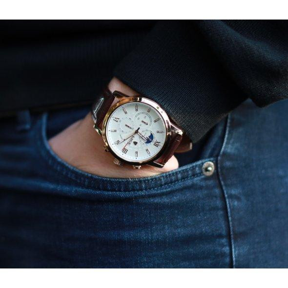 Мужские кварцевые часы Lige Signature Винница - изображение 7