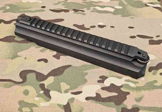 Крышка ствольной коробки с планкой пикатини для АК-74, АКС, АКМ, ЖПК с регулировкой устранения люфта. 