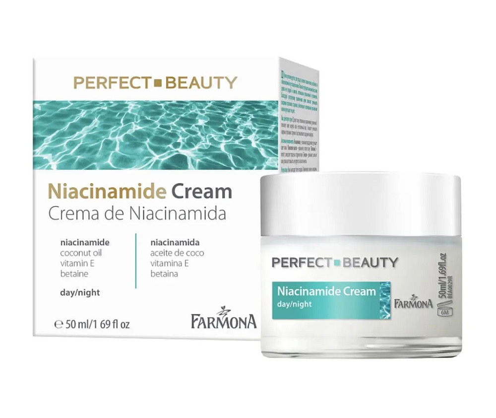 Зволожуючий крем від зморшок з ніацинамідом День/ніч Perfect Beauty Farmona 50 мл Київ - фото 1