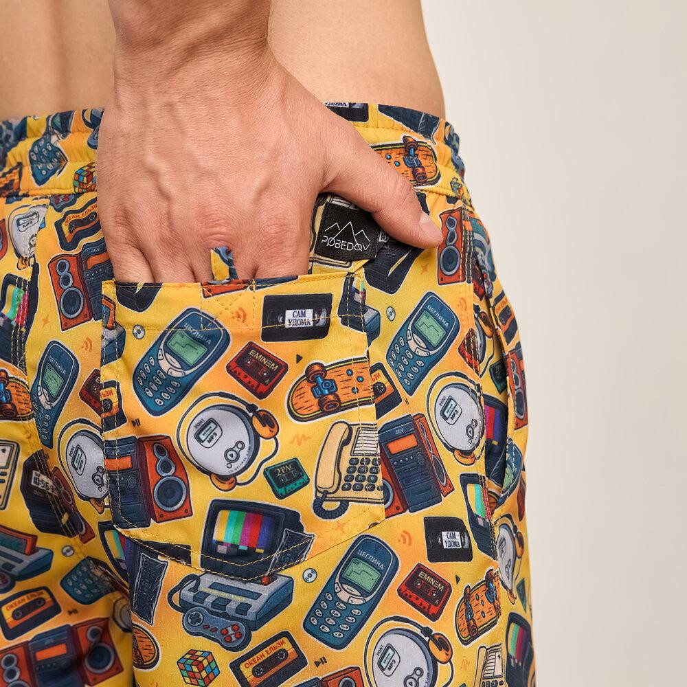 Принтованные мужские шорты для плавания Pobedov Pool day Patern Киев - изображение 8