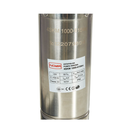 Насос свердловинний NOWA 4SKM 1000-6154rcw + кабель 15 м Київ