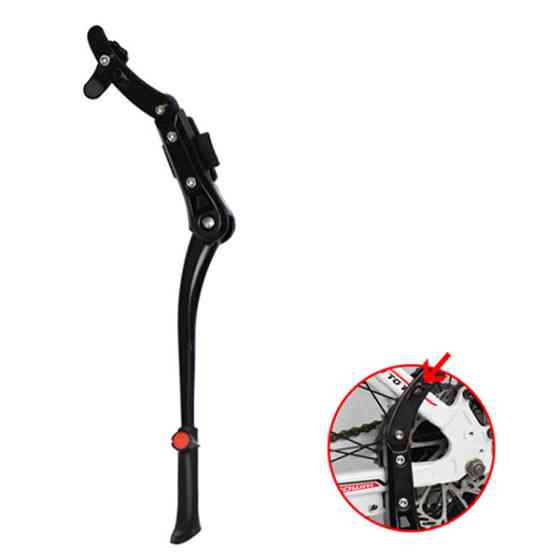 Підніжка 24"-26" на велосипед збоку стоянкова Feel Fit JC-014 чорна Бровари
