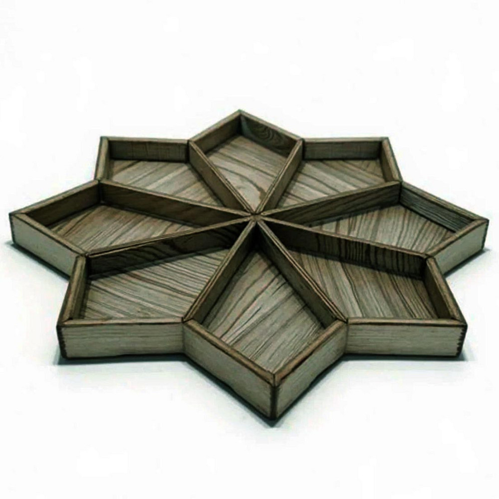 Менажница деревянная 