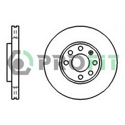 Тормозной диск Profit 5010-1041 Винница