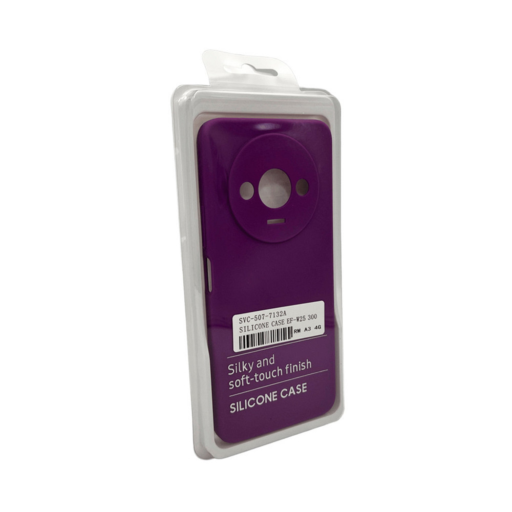 Чохол для Xiaomi Redmi A3, силіконовий, фіолетовий Київ - фото 1