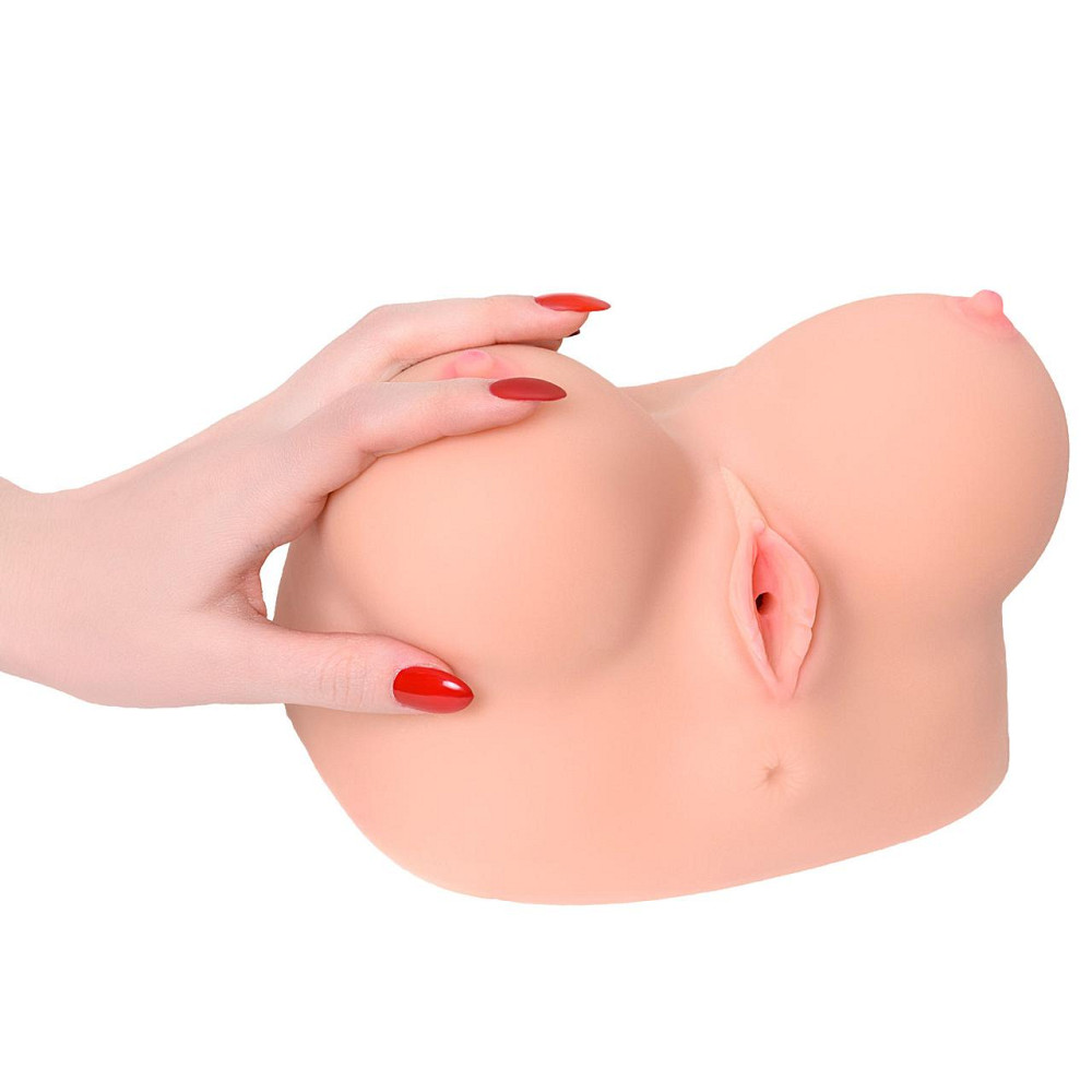 Мастурбатор в форме груди Kokos Juliana Breast с вибрацией Sex Aura Киев - изображение 17