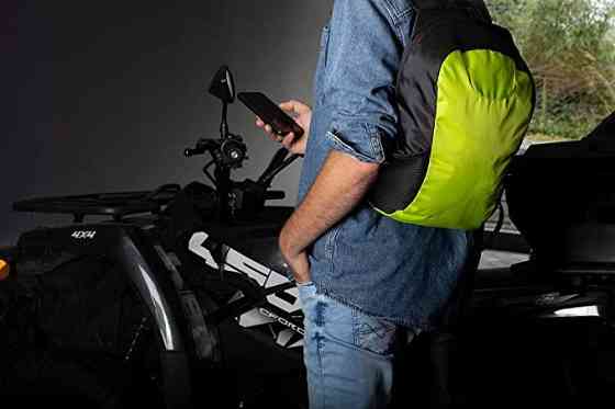 Рюкзак складной Troika 18 л водоотталкивающий полиэстер Зеленый Винница