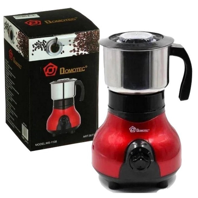 Мощная кофемолка для свежего кофе Domotec MS-1108 600 мл 250 Вт, Кофемолка электрическая 250вт EN-26 Львов - изображение 6