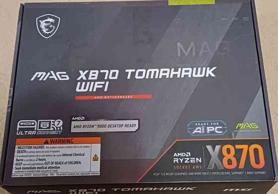 Материнская плата MSI MAG X870 Tomahawk WIFI (sAM5, AMD X870, PCI-E Киев