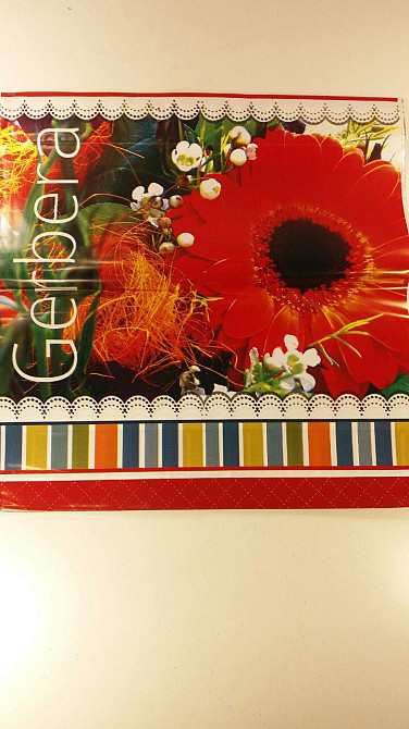 Полиэтиленовый пакет (40х40) с пластиковой ручкой большой 