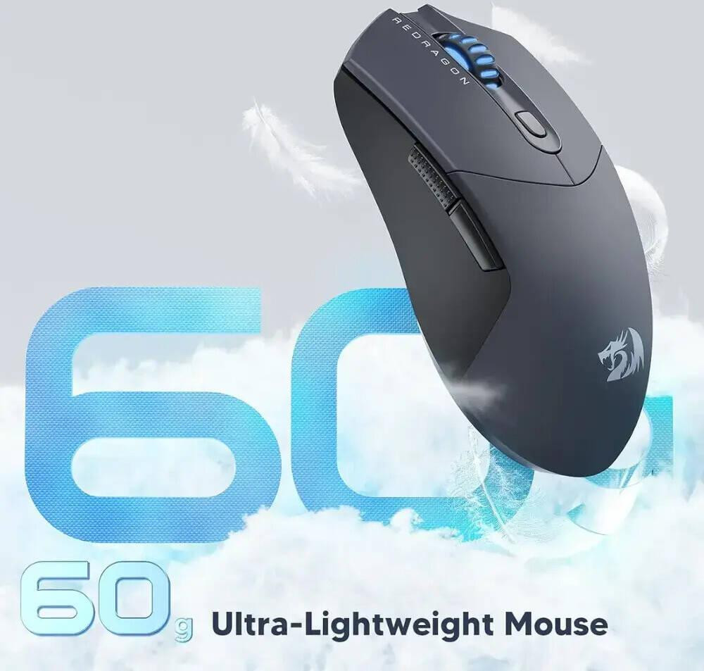 Миша Redragon ST4R Pro M917GB-PRO Black (72209) (7185666) Киев - изображение 7