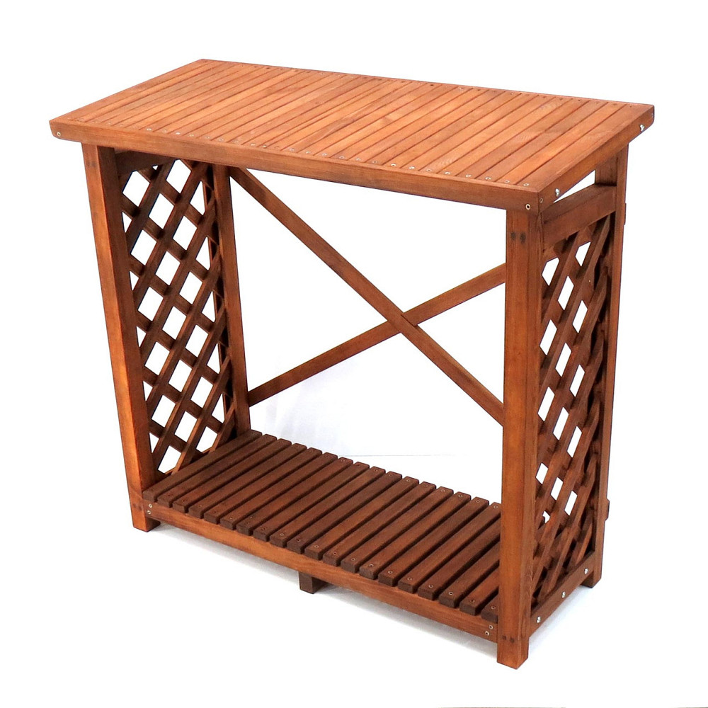 Дровница деревянная 