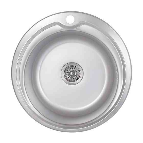 Кухонная мойка Brinex 510-D 0,8 мм Satin (BRIN510SAT08) Киев