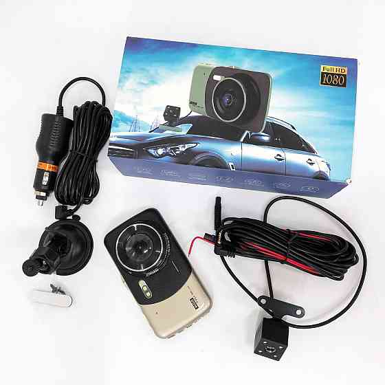 Автомобільний відеореєстратор X600 LCD 4 Angel Lens камери 1080P Full WX-399 HD TF Київ