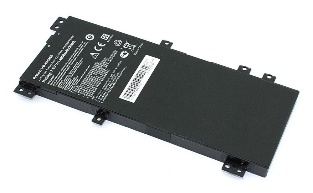 Аккумулятор для ноутбука Asus C21N1434 Z450 7.6V Black 4000mAh OEM Вінниця - фото 1