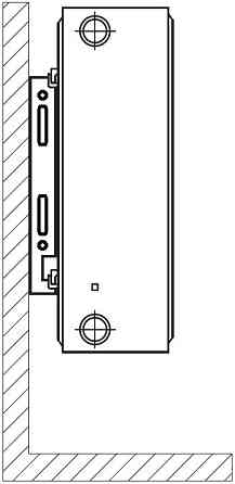 Радіатор сталевий 33/500x400 бік KALITE Київ