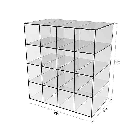 Подставка EKOSTAR для ручек, карандашей, маркеров 16 ячеек Киев