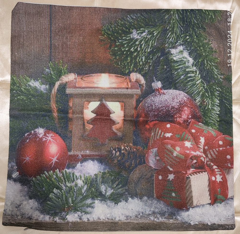 Наволочка на подушку новорічна Сміла - фото 2