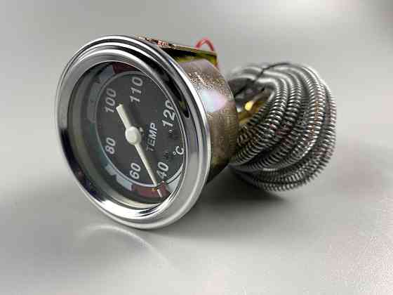 Покажчик температури механічний L = 3,0 м з підсвіткою довгий посадковий D = 52 мм++ перехідник 2 шт. Мукачево