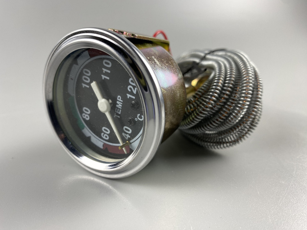 Покажчик температури механічний L = 3,0 м з підсвіткою довгий посадковий D = 52 мм++ перехідник 2 шт. Мукачево - фото 5