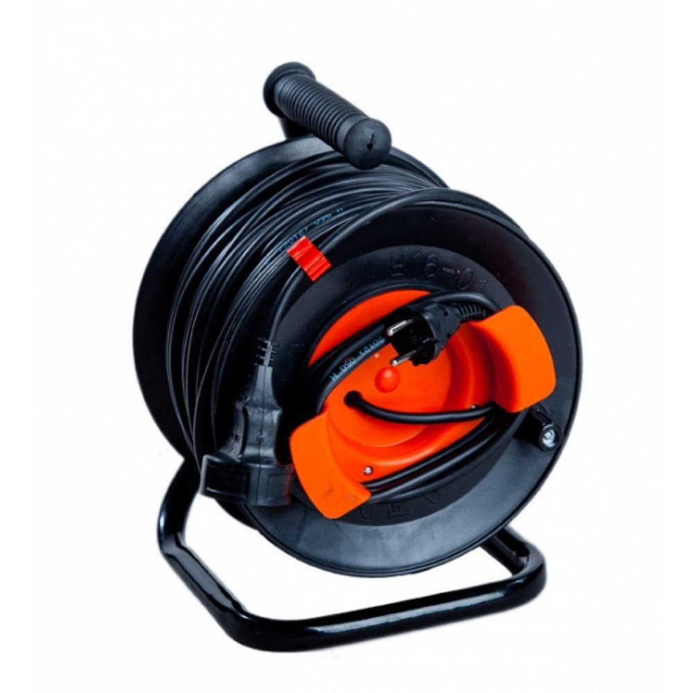 Подовжувач на котушці Леміра У16-03  (ПВС 2х1.5 з В / Р, без Т / З, 30 м) 0 Коломия - фото 1