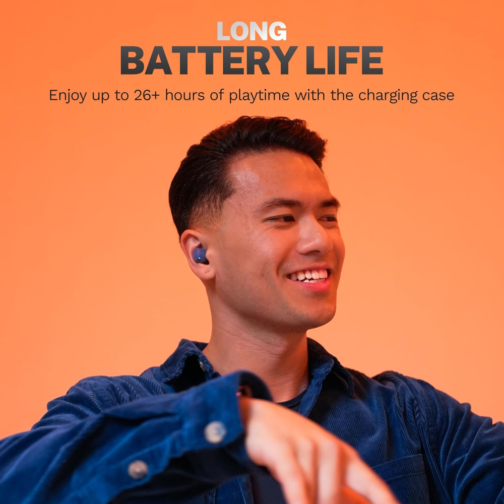 Уцінка Бездротові навушники JLab Go Pop+, внутрішньоканальні, Bluetooth-навушники, 35 годин відтворення, Bluetooth-навушники Київ - фото 7