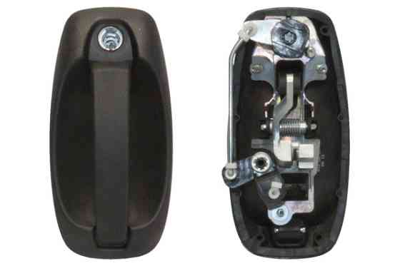 Ручка дверей зовнішня задніх розсувних GP Fiat Qubo (735507865) Київ