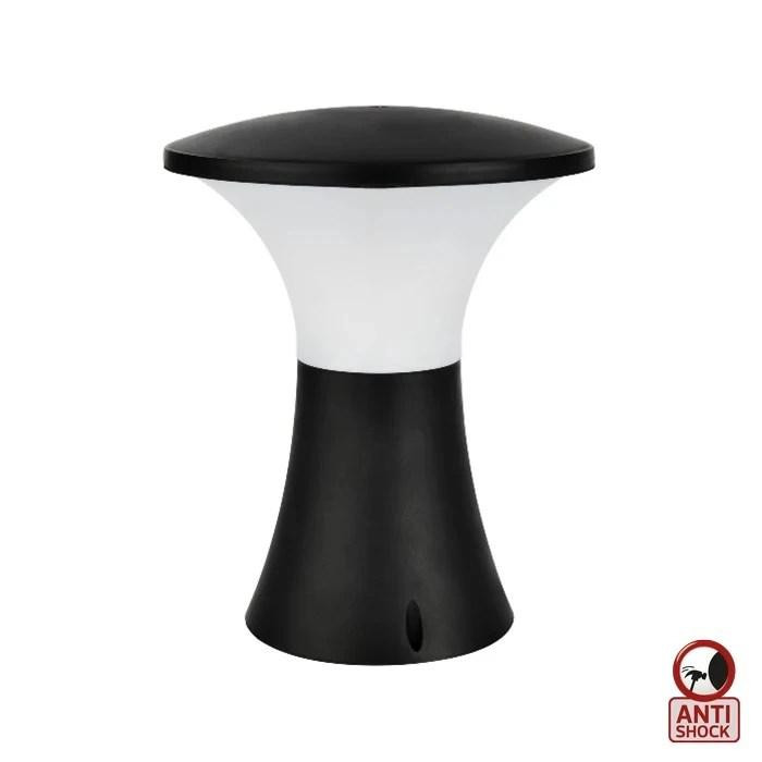 Парковий світильник стовп Е27 PAPATYA-1 чорний Київ - фото 1