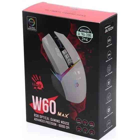 Миша A4Tech Bloody W60 Max Panda White Білий Харьков