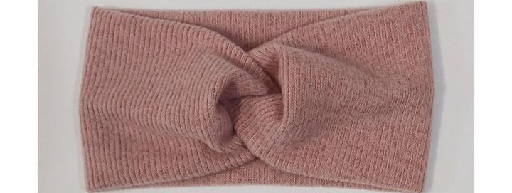 Пов'язка для волосся ангора коралова Київ - фото 1