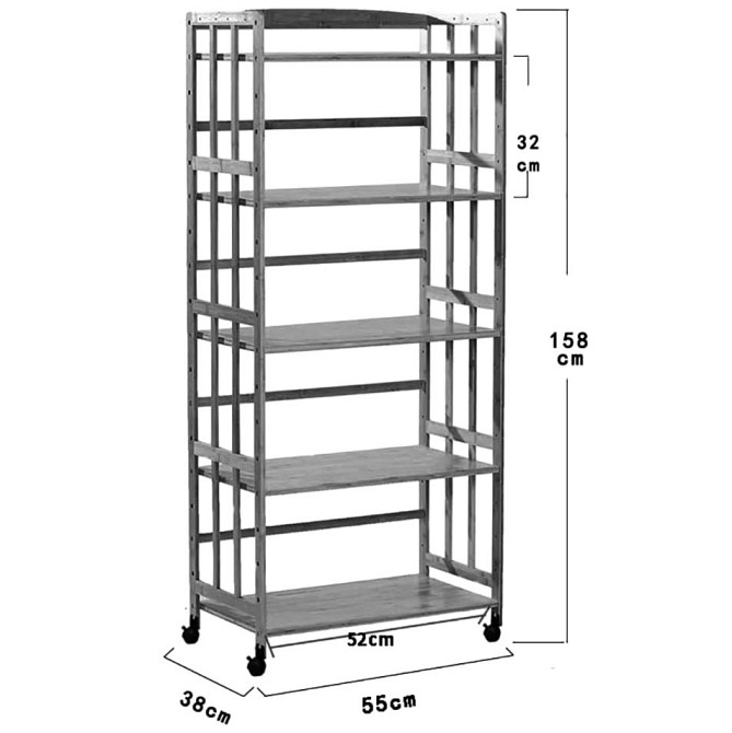 Етажерка на колесах "Талкіна 158" сієна Миколаїв - фото 2