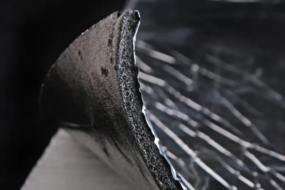 Шумоізоляція шумо-теплоїдиційна СК Soft Var F 500*800*10.0мм самокл. метал. Вінниця - фото 2